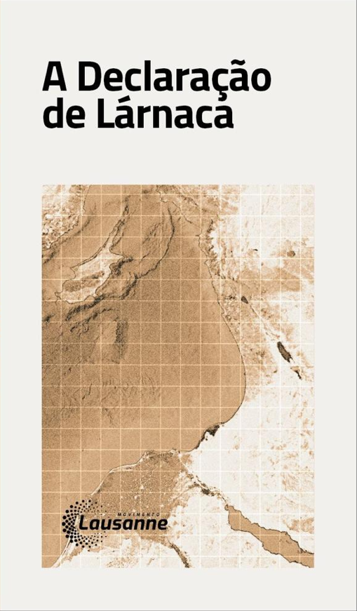 Capa do livro A Declaração de Lárnaca, do Movimento Lausanne