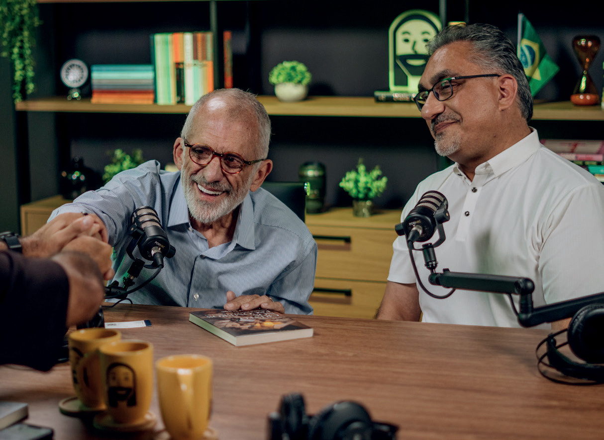 Gravação de podcast